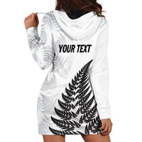 Personalised New Zealand 2025 Archery Hoodie Dress Aotearoa Silver Arrows White