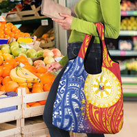 Philippines Grocery Bag Pilipinas Polynesian Pattern