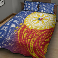 Philippines Quilt Bed Set Pilipinas Polynesian Pattern