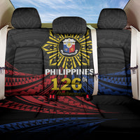 Philippines Independence Day Back Car Seat Cover Filipino 126th Anniversary Sun Tattoo LT01