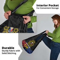 Philippines Independence Day Grocery Bag Filipino 126th Anniversary Sun Tattoo