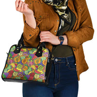 Hawaii Fruits Hippie Style Shoulder Handbag Vibrant Colorful LT01 - Polynesian Pride