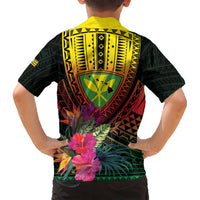 Hawaii Kanaka Maoli Flag Day Hawaiian Shirt Tropical Flowers LT01 - Polynesian Pride