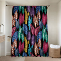 Hawaii Colorful Tropical Leaves Bathroom Set