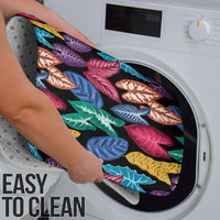Hawaii Colorful Tropical Leaves Bathroom Set