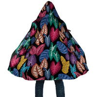 Hawaii Colorful Tropical Leaves Cloak