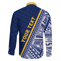 Nauru Independence Day Family Matching Off Shoulder Short Dress and Hawaiian Shirt Repubrikin Naoero Gods Will First LT01 - Polynesian Pride