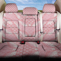 Soft Pink Mermaid Puakenikeni Maile Lei Back Car Seat Cover LT01 One Size Pink - Polynesian Pride