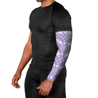 Lilac Mermaid Puakenikeni Maile Lei Arm Sleeves