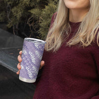 Lilac Mermaid Puakenikeni Maile Lei Tumbler Cup LT01 - Polynesian Pride