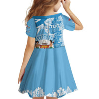 Personalised Fiji Day Family Matching Off Shoulder Maxi Dress and Hawaiian Shirt Fijian Map Hibiscus Tapa Pattern LT01