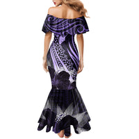 Polynesian Women Day 2024 Mermaid Dress Hibiscus Girl Tribal LT01 - Polynesian Pride