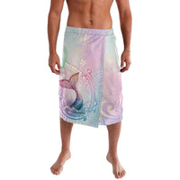Hawaii Mermaid Sweet Pastel Lavalava Polynesian Pattern Fish Hook