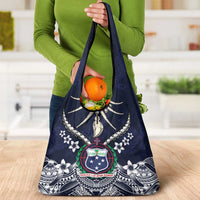 Samoa Independence Day Grocery Bag Ula Nifo Mix Turtle