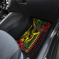 King Kamehameha Day Car Mats Hawaii Kakau Reggae