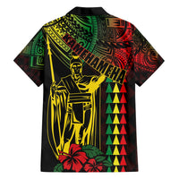 King Kamehameha Day Hawaiian Shirt Hawaii Kakau Reggae LT01 - Polynesian Pride