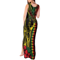 King Kamehameha Day Tank Maxi Dress Hawaii Kakau Reggae LT01 - Polynesian Pride