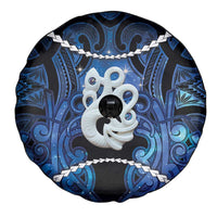 Maori Matariki Manaia Spare Tire Cover Maori Kowhaiwhai Pattern Galaxy