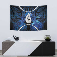 Maori Matariki Hei Matau Tapestry Maori Kowhaiwhai Pattern Galaxy