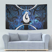 Maori Matariki Hei Matau Tapestry Maori Kowhaiwhai Pattern Galaxy