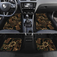 Indonesian Batik Pattern Vintage Brown Car Mats