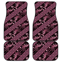Indonesia Batik Pattern Car Mats Pink Version