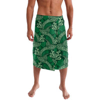 Forest Green Monstera Lavalava Polynesian Tribal Pattern LT01 Green - Polynesian Pride
