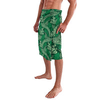 Forest Green Monstera Lavalava Polynesian Tribal Pattern LT01 - Polynesian Pride