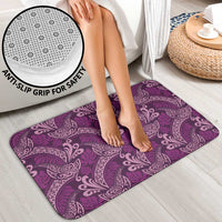 Royal Purple Monstera Bathroom Set Polynesian Tribal Pattern LT01 - Polynesian Pride