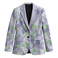 Anthurium Plumeria Lei Pastel Blazer Purple Hawaiian Splendid Palaka