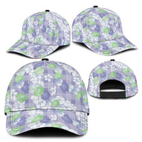 Anthurium Plumeria Lei Pastel Classic Cap Purple Hawaiian Splendid Palaka LT01 - Polynesian Pride