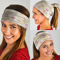 Anthurium Plumeria Lei Pastel Neck Gaiter Yellow Hawaiian Splendid Palaka