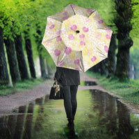 Anthurium Plumeria Lei Pastel Umbrella Yellow Hawaiian Splendid Palaka LT01 - Polynesian Pride