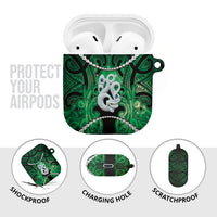 Maori Matariki Manaia Kakariki AirPods Case Maori Kowhaiwhai Pattern Galaxy LT01 - Polynesian Pride