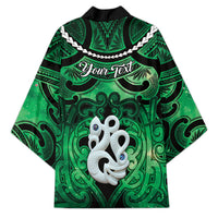 Personalised Maori Matariki Manaia Kakariki Kimono Maori Kowhaiwhai Pattern Galaxy