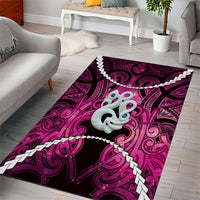 Maori Matariki Manaia Mawhero Area Rug Maori Kowhaiwhai Pattern Galaxy LT01 - Polynesian Pride