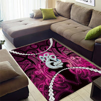 Maori Matariki Manaia Mawhero Area Rug Maori Kowhaiwhai Pattern Galaxy LT01 - Polynesian Pride