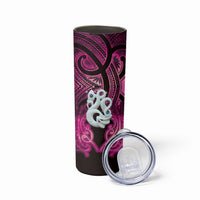 Personalised Maori Matariki Manaia Mawhero Skinny Tumbler Maori Kowhaiwhai Pattern Galaxy