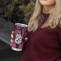 Personalised Maori Matariki Manaia Mawhero Tumbler Cup Maori Kowhaiwhai Pattern Galaxy