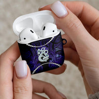 Maori Matariki Manaia Waiporoporo AirPods Case Maori Kowhaiwhai Pattern Galaxy