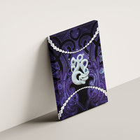 Maori Matariki Manaia Waiporoporo Canvas Wall Art Maori Kowhaiwhai Pattern Galaxy
