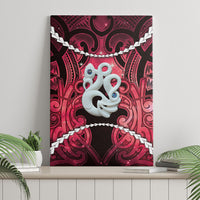 Maori Matariki Manaia Whero Canvas Wall Art Maori Kowhaiwhai Pattern Galaxy LT01 - Polynesian Pride