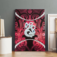 Maori Matariki Manaia Whero Canvas Wall Art Maori Kowhaiwhai Pattern Galaxy LT01 - Polynesian Pride