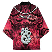 Personalised Maori Matariki Manaia Whero Kimono Maori Kowhaiwhai Pattern Galaxy LT01 - Polynesian Pride