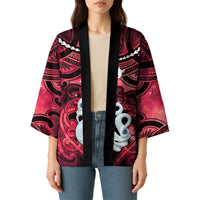 Personalised Maori Matariki Manaia Whero Kimono Maori Kowhaiwhai Pattern Galaxy LT01 - Polynesian Pride