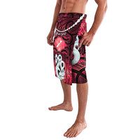 Personalised Maori Matariki Manaia Whero Lavalava Maori Kowhaiwhai Pattern Galaxy