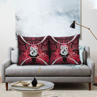 Maori Matariki Manaia Whero Pillow Cover Maori Kowhaiwhai Pattern Galaxy LT01 - Polynesian Pride