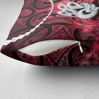 Maori Matariki Manaia Whero Pillow Cover Maori Kowhaiwhai Pattern Galaxy LT01 - Polynesian Pride