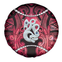 Maori Matariki Manaia Whero Spare Tire Cover Maori Kowhaiwhai Pattern Galaxy LT01 - Polynesian Pride