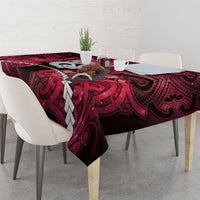Maori Matariki Manaia Whero Tablecloth Maori Kowhaiwhai Pattern Galaxy
